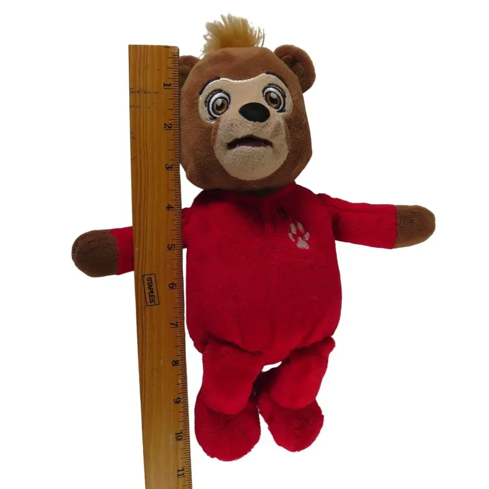 Fiesta Brinley Bear Plush Stuffed Toy in Red Pajamas Collectible 10